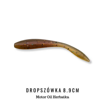 Dropszówka 8.9 cm – 5 szt. Przynęty na Okonia | Doskonała na Dropshot & Czeburaszkę