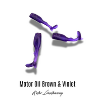 Motor Oil Violet & Brown