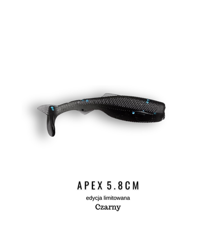 5 szt. | Apex Shiner 5.8 cm – Przynęta na Okonia | Intensywna Akcja Boot Tail