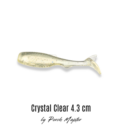 8 szt. | Apex Shiner 4.3 cm – Przynęta na Okonia | Intensywna Akcja Boot Tail